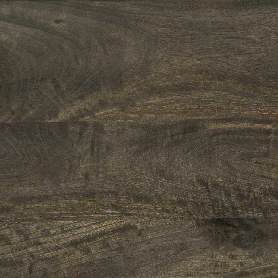 Buffet noir 60x33x75 cm bois massif de manguier - 10