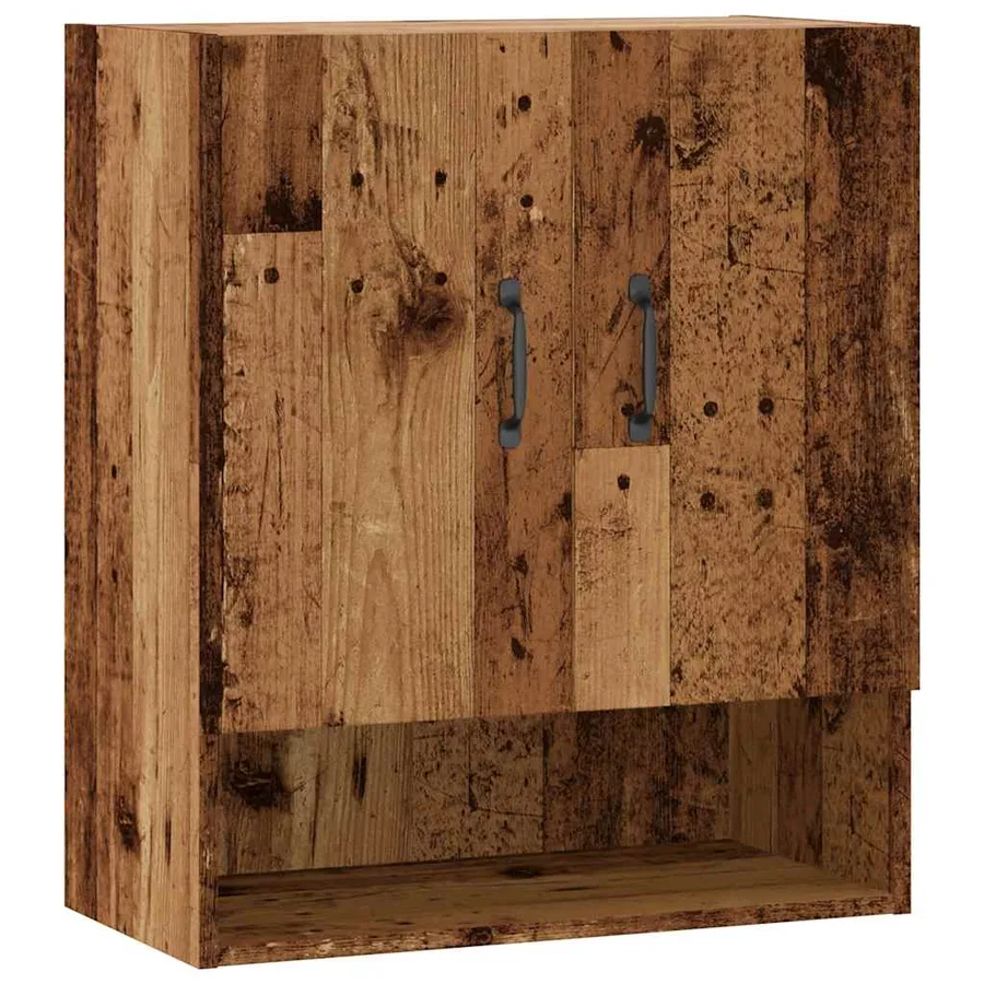 Armoire murale vieux bois 60x31x70 cm bois d'ingénierie - 2