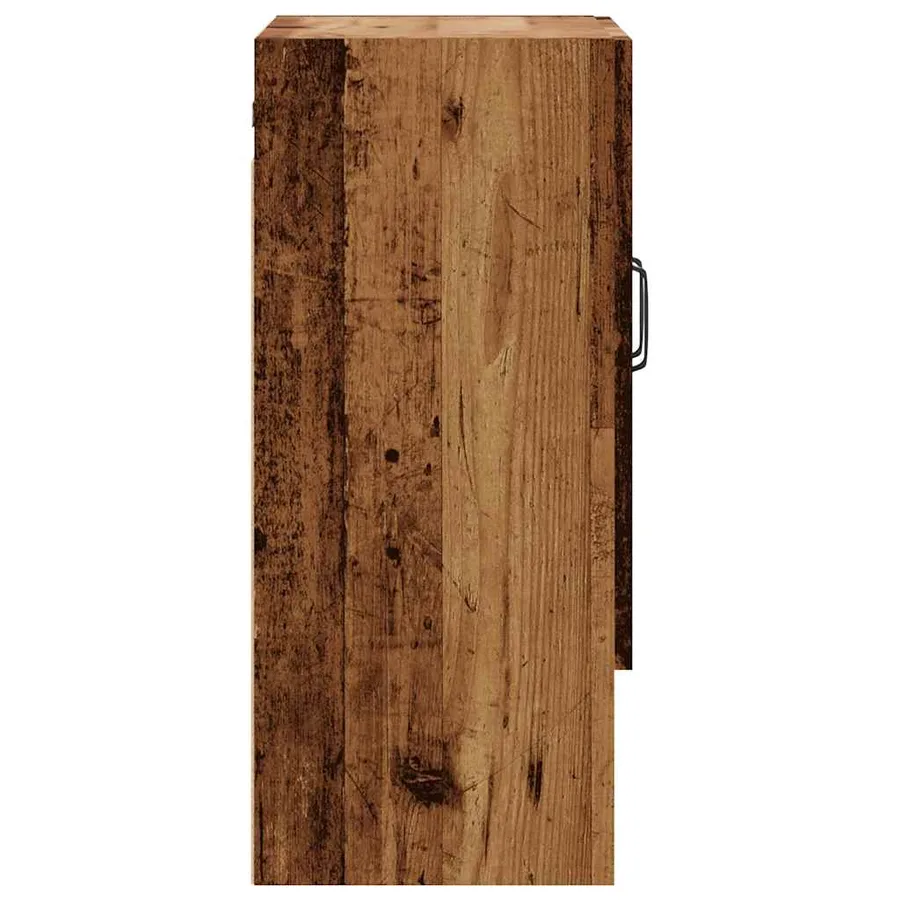 Armoire murale vieux bois 60x31x70 cm bois d'ingénierie - 5