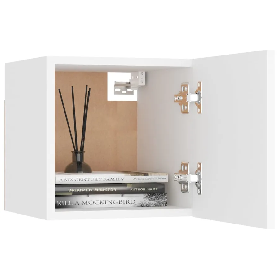 Ensemble de meubles TV 8 pcs Blanc Bois d'ingénierie - 7