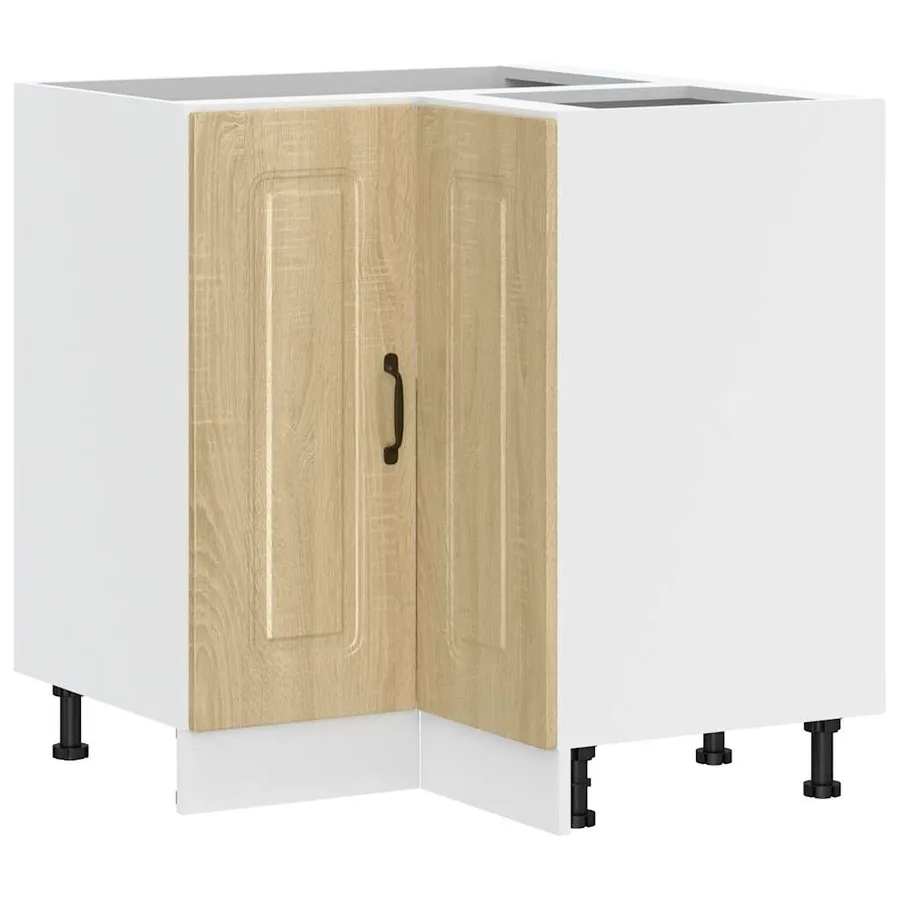 Armoire d'angle de cuisine Kalmar chêne sonoma bois ingénierie - 2