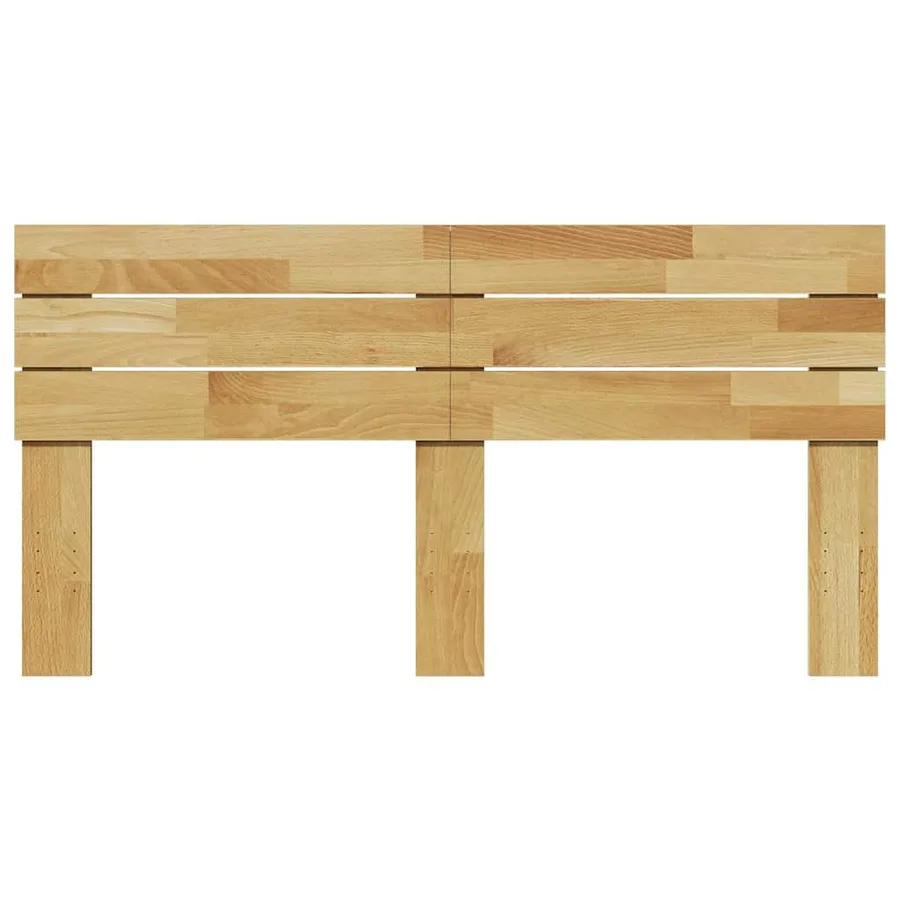 Tête de lit 160 cm en bois massif de chêne - 4