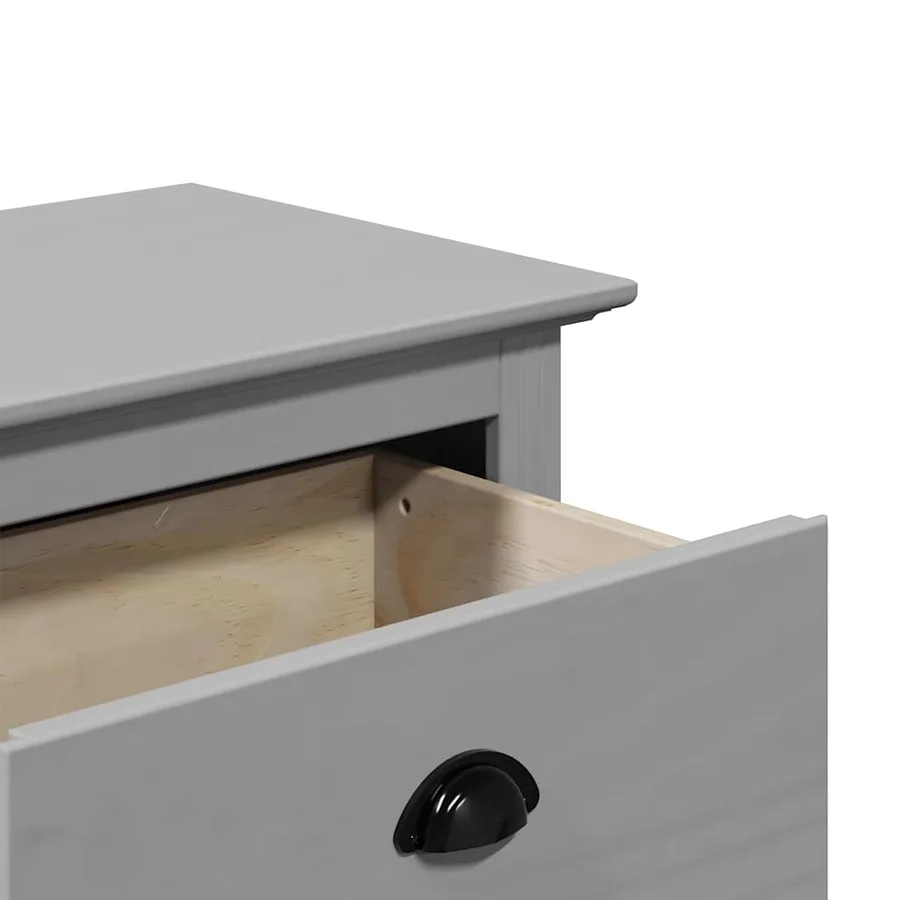 Banc de couloir BODO gris 114x40x45 cm - 8