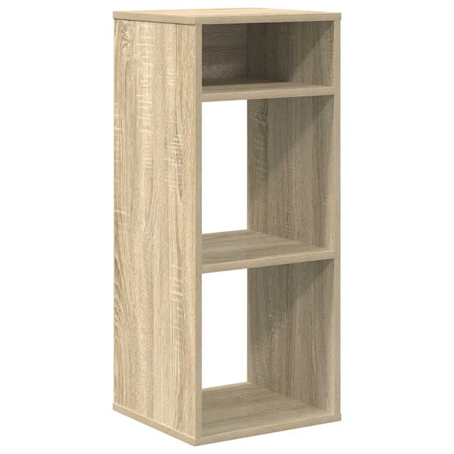 Bibliothèque chêne sonoma 34x31x80 cm bois d'ingénierie - 2
