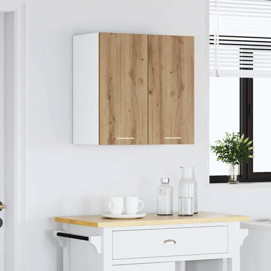 Armoire murale de cuisine "Lyon" Chêne artisanal 60 x 31 x 60 cm Bois d'ingénierie - 4