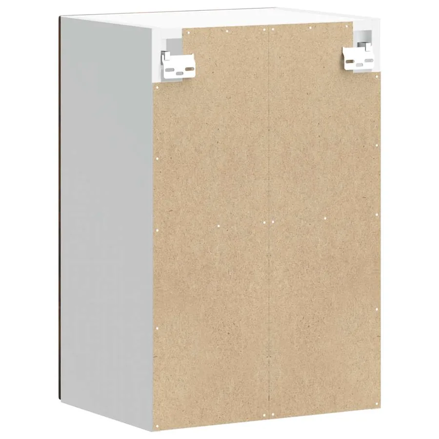 Armoire murale de cuisine avec porte en verre Lucca chêne fumé - 9