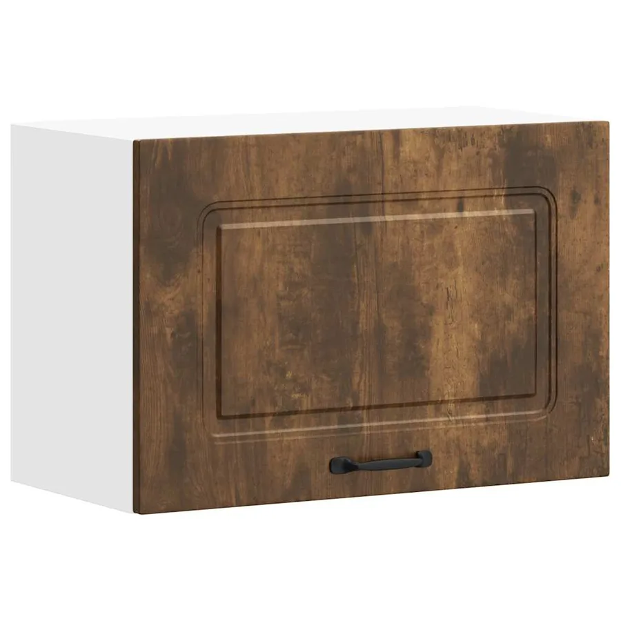 Armoire murale de cuisine Kalmar chêne fumé bois d'ingénierie - 2