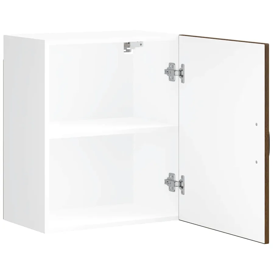 Armoire murale de cuisine Kalmar en chêne brun contrecollé - 6