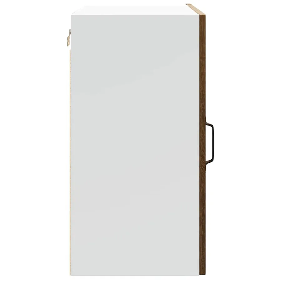 Armoire murale de cuisine Kalmar en chêne brun contrecollé - 7