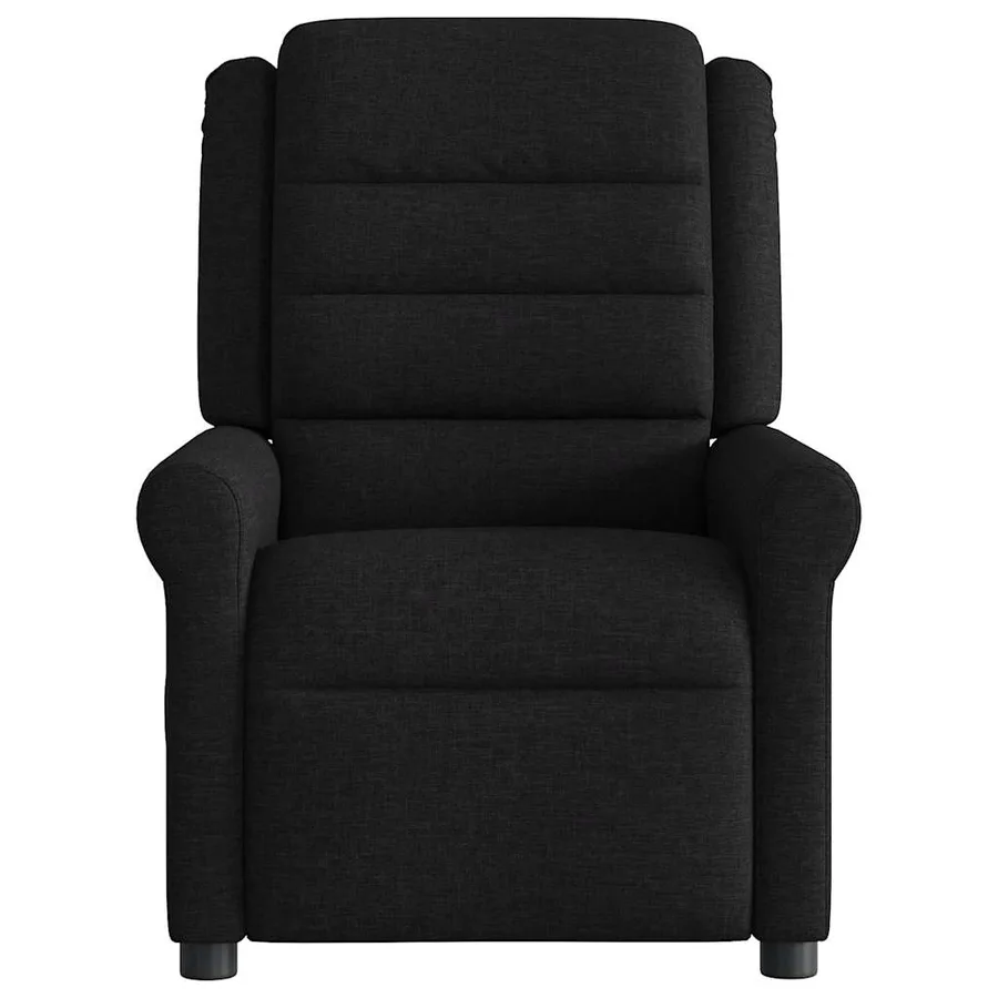 Fauteuil inclinable Noir Tissu - 3