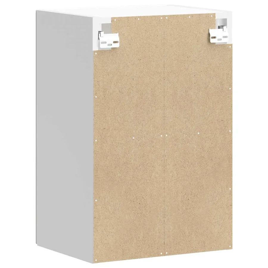 Armoire murale de cuisine avec porte en verre Kalmar blanc - 9