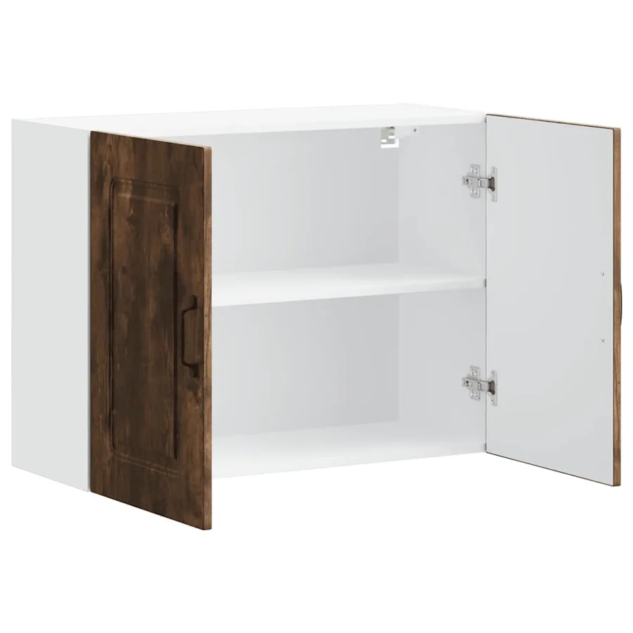 Armoire murale de cuisine Kalmar chêne fumé bois d'ingénierie - 4