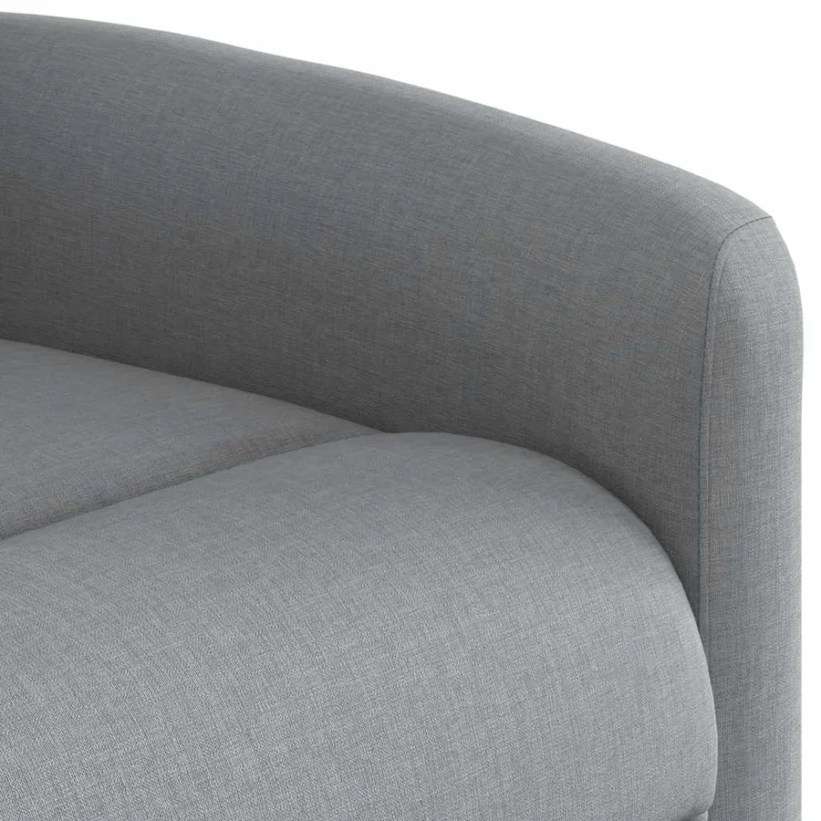 Fauteuil inclinable Gris clair Tissu - 11