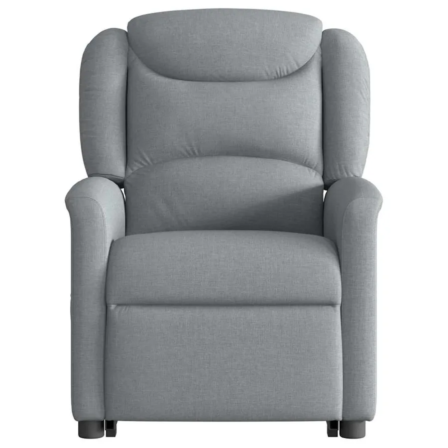 Fauteuil inclinable Gris clair Tissu - 5