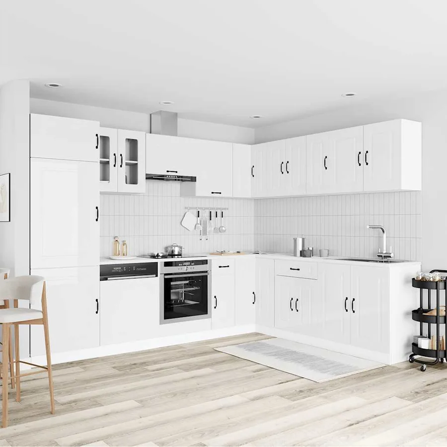 Ensemble d'armoires de cuisine 14 pcs Kalmar bois d'ingénierie - 3