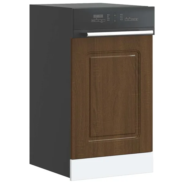 Panneau de lave-vaisselle Kalmar chêne marron 45x1,5x57 cm