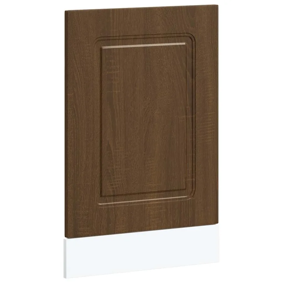Panneau de lave-vaisselle Kalmar chêne marron 45x1,5x57 cm - 2