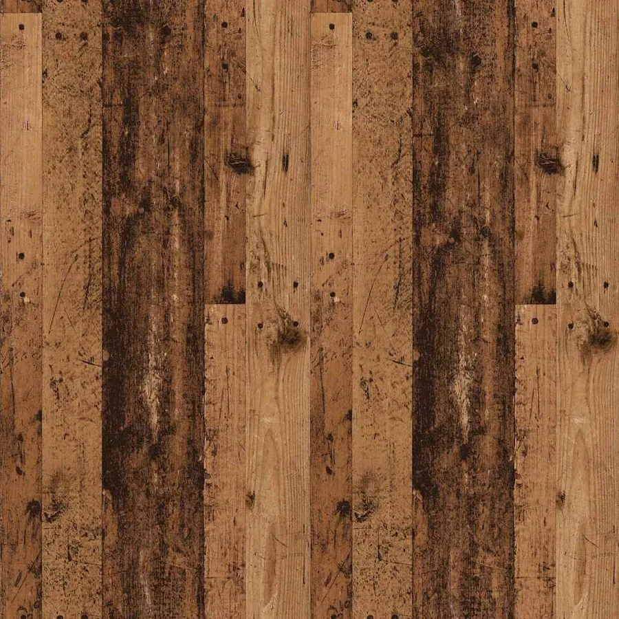 Table basse vieux bois 101x49x52 cm bois d'ingénierie - 11