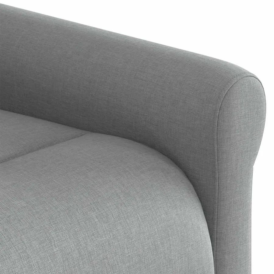 Fauteuil inclinable Gris clair Tissu - 11