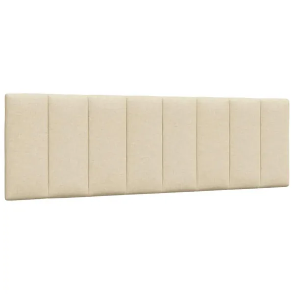 Coussin de tête de lit Hanko crème 160 cm tissu