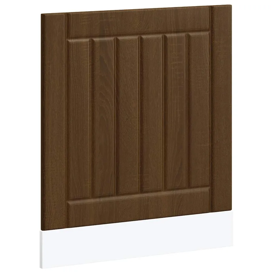 Panneau de lave-vaisselle Lucca chêne marron bois d'ingénierie - 2