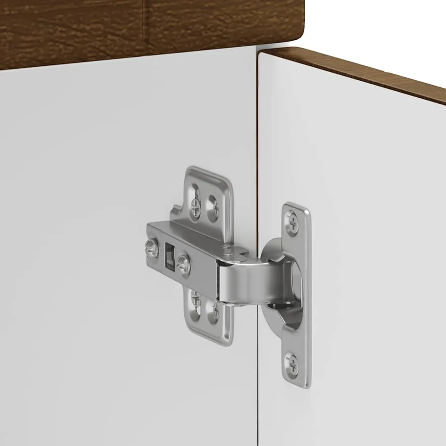 Armoire de cuisine Kalmar chêne marron bois d'ingénierie - 9