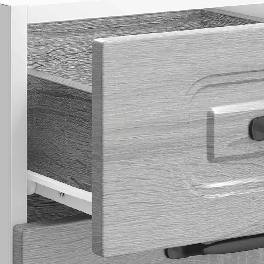 Armoire de cuisine Kalmar sonoma gris bois d'ingénierie - 9