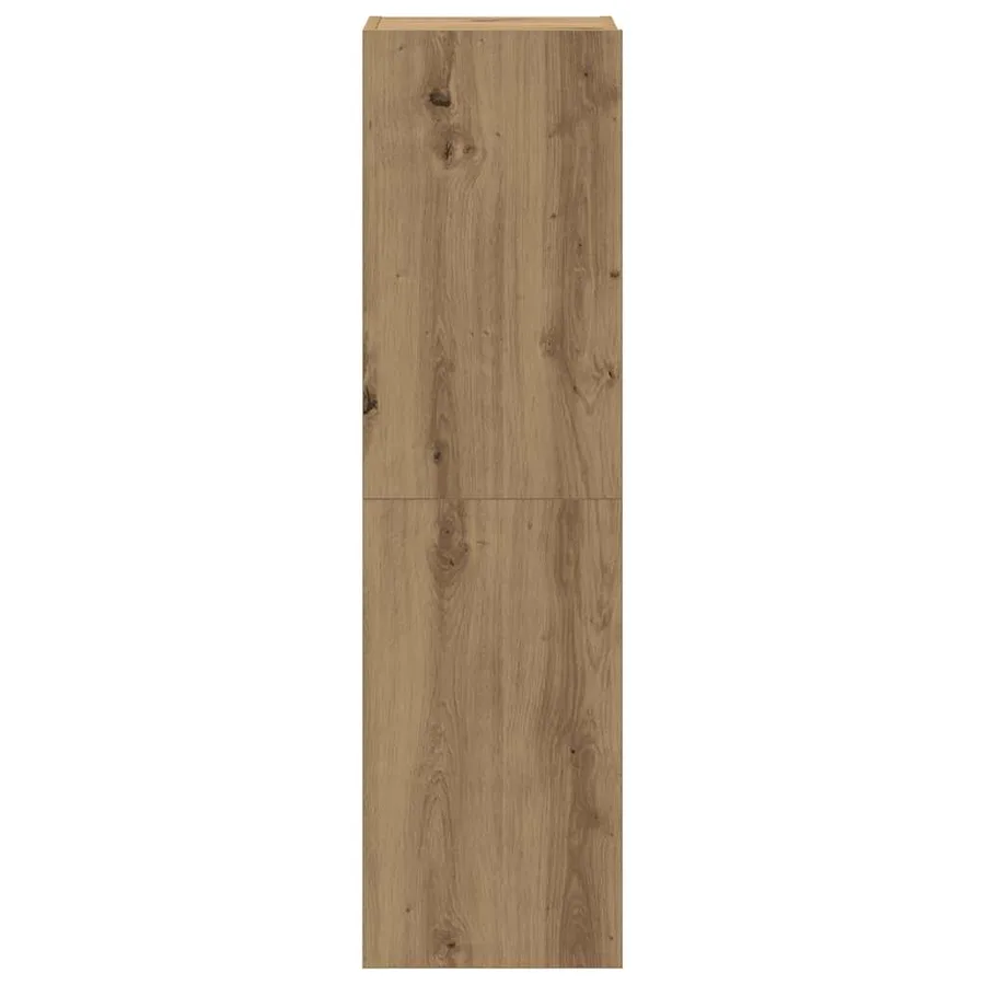 Ensemble de meuble TV mural 6 pcs chêne artisanal - 7