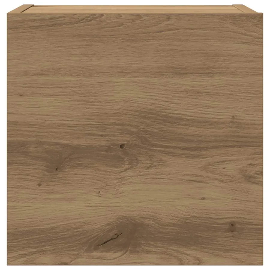Ensemble de meuble TV mural 6 pcs chêne artisanal - 9