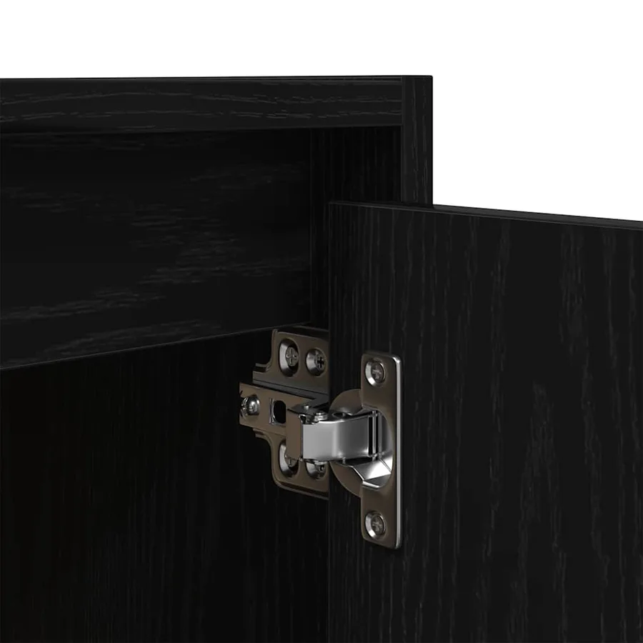 Tables de chevet murales 2 pcs noir 38x34x40 cm - 12