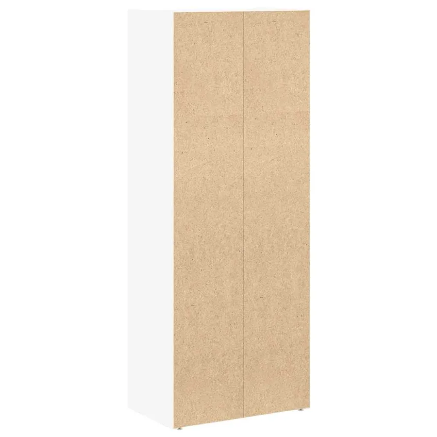 Bibliothèque blanc 40x24x102 cm bois d'ingénierie - 7