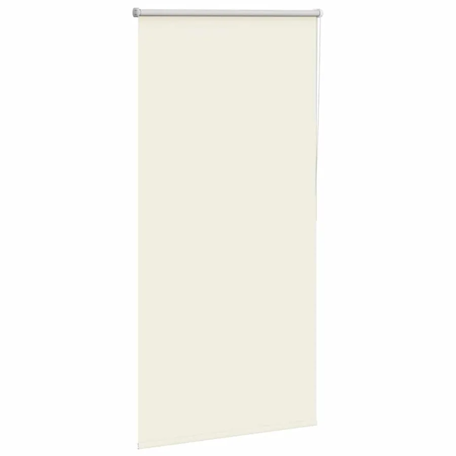 Store enrouleur occultant blanc cassé 70x130cm largeur du tissu - 3