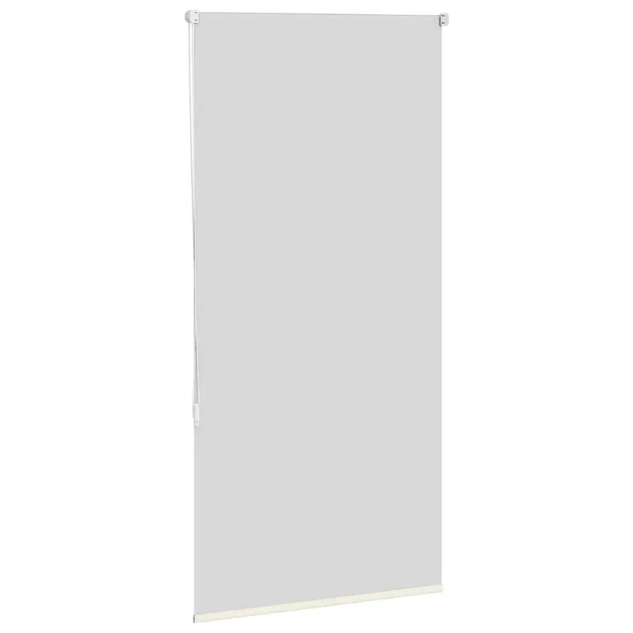 Store enrouleur occultant blanc cassé 70x130cm largeur du tissu - 4