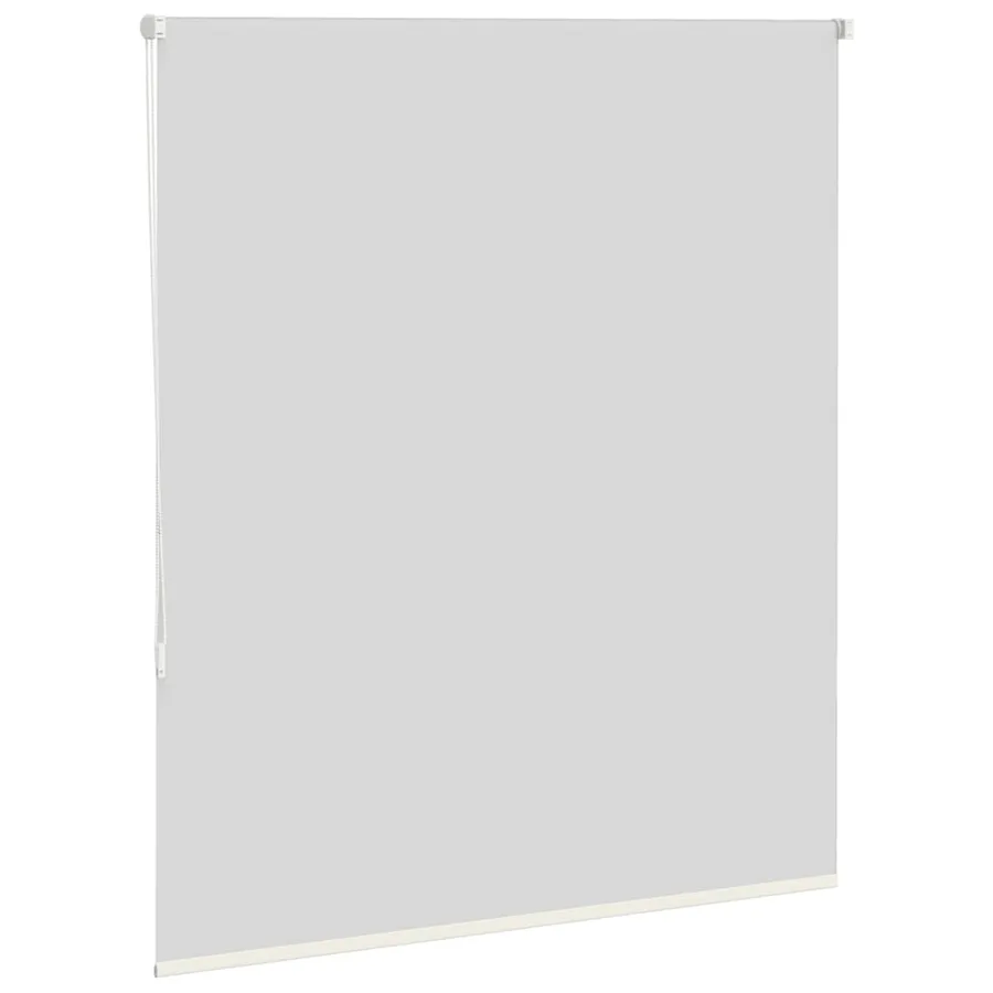 Store enrouleur occultant blanc cassé 135x150 cm largeur tissu - 4