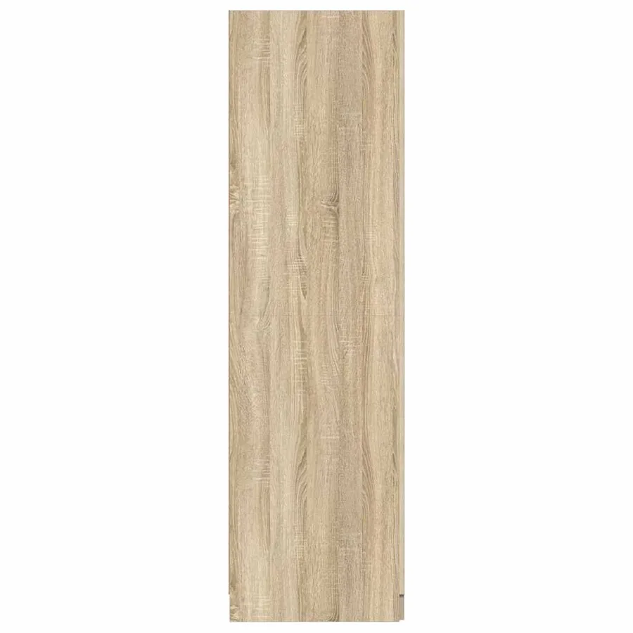 Garde-robe Chêne sonoma 80x52x180 cm Aggloméré - 5