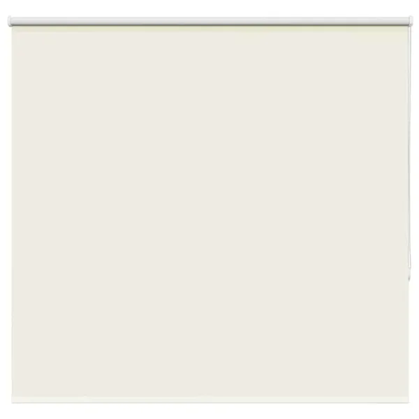 Store enrouleur occultant blanc cassé 160x150 cm largeur tissu