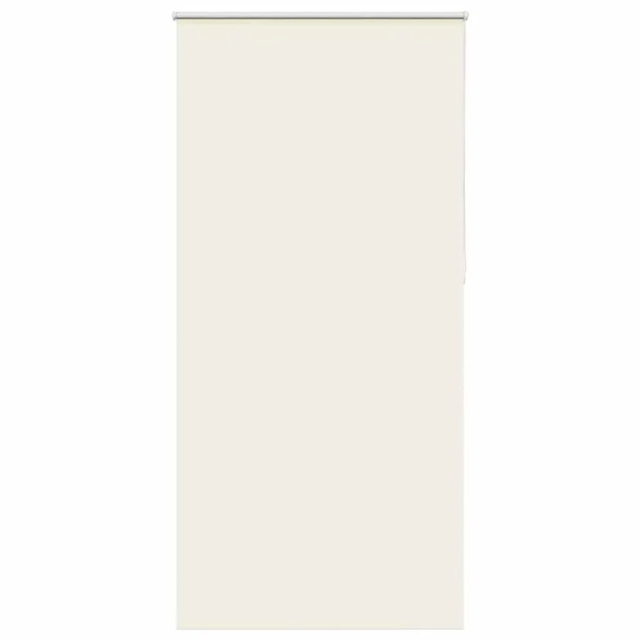 Store enrouleur occultant blanc cassé 95x230cm largeur du tissu - 2