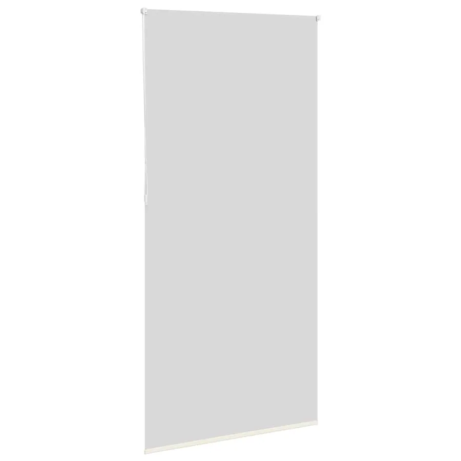 Store enrouleur occultant blanc cassé 95x230cm largeur du tissu - 4
