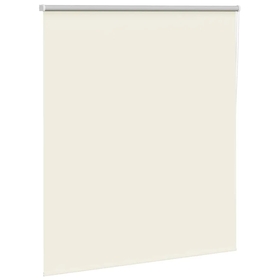 Store enrouleur occultant blanc cassé 135x175 cm largeur tissu - 3