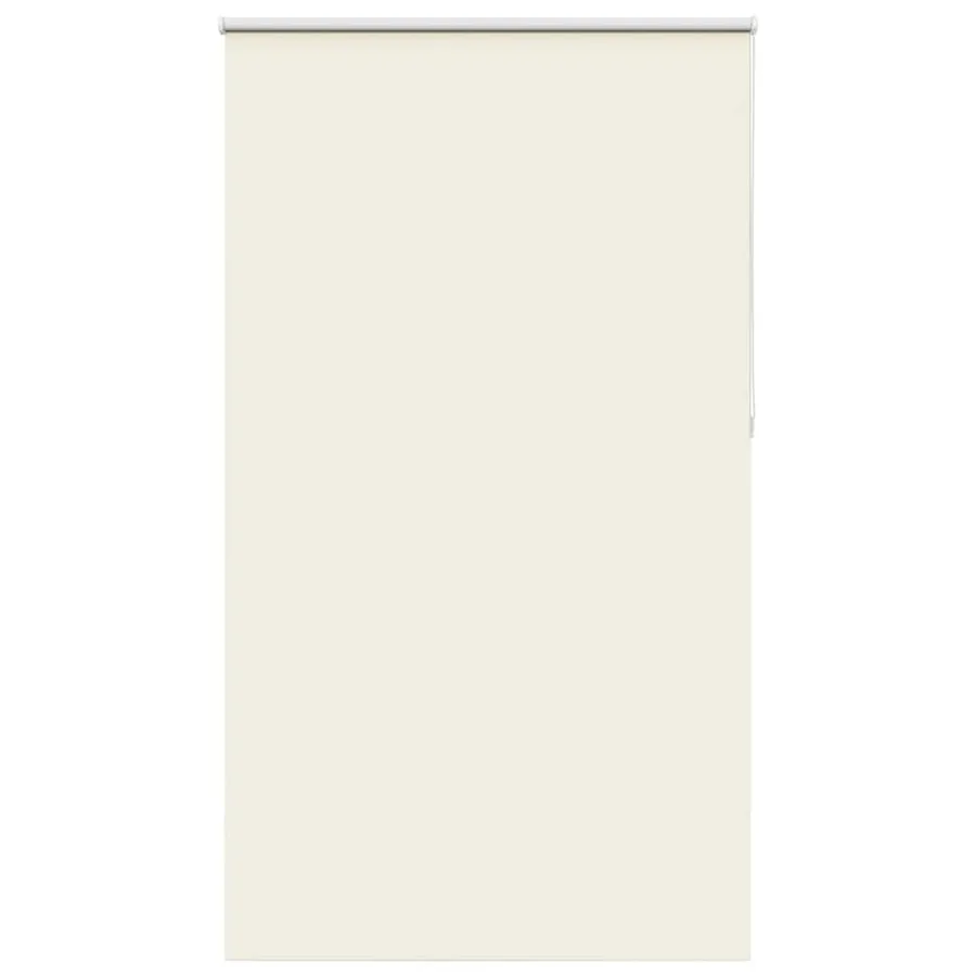Store enrouleur occultant blanc cassé 130x210 cm largeur tissu