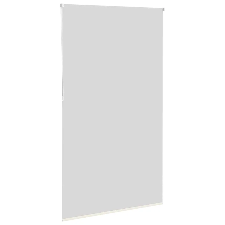 Store enrouleur occultant blanc cassé 130x210 cm largeur tissu - 4