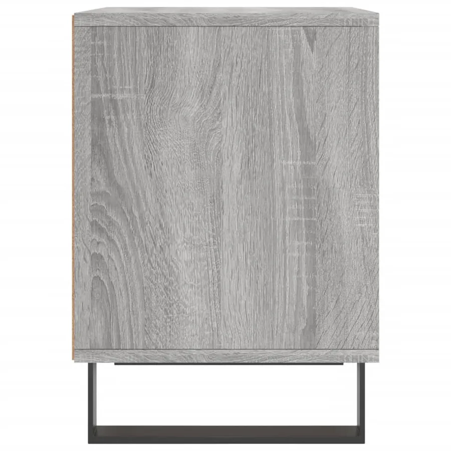 Tables de chevet 2 pcs sonoma gris 40x35x50 cm bois ingénierie - 6