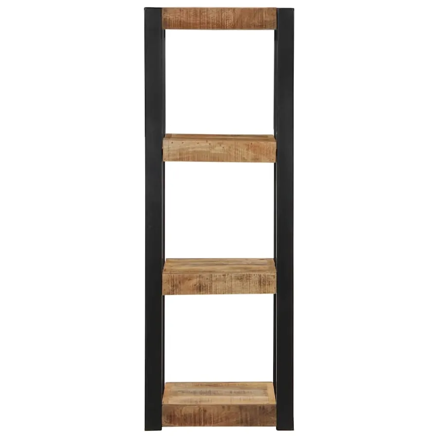 Étagère murale 35x35x100 cm bois de manguier brut massif - 2