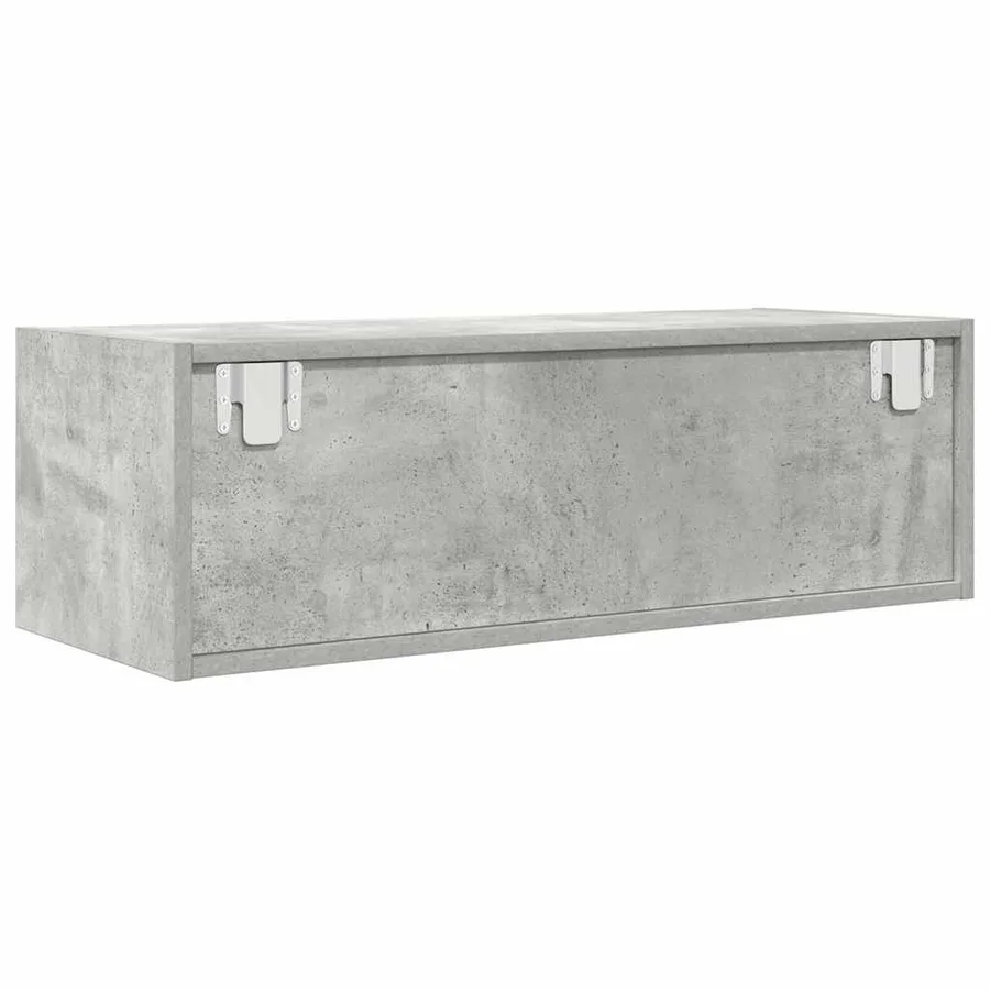 Meubles TV 2 pcs gris béton 80x31x25,5 cm bois d'ingénierie - 7