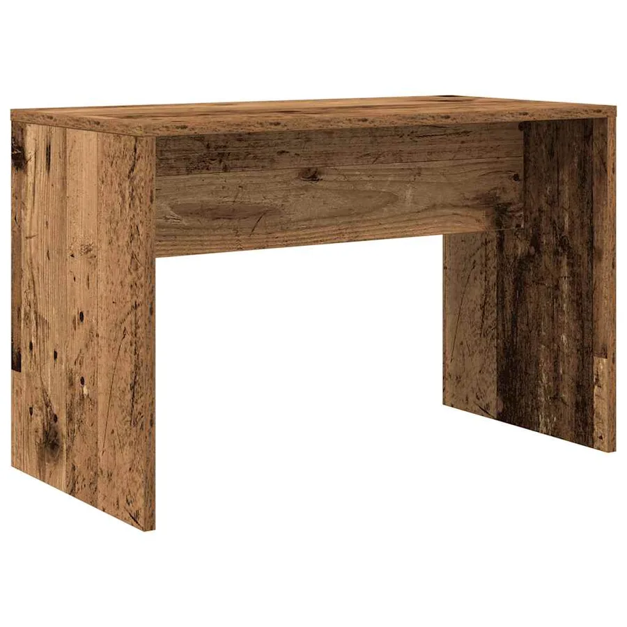 Ensemble de coiffeuse vieux bois bois d'ingénierie - 6