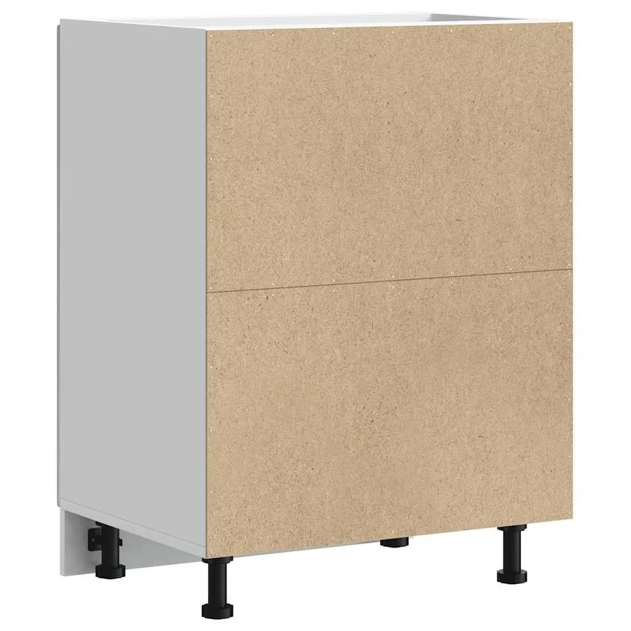 Meuble de base de lavabo Lucca blanc bois d'ingénierie - 6