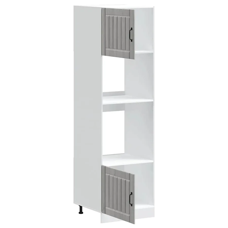 Armoires de four 2 pcs Kalmar sonoma gris bois d'ingénierie - 5