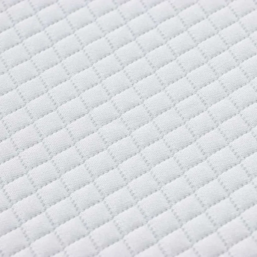 Surmatelas en mousse à mémoire 180 x 200 cm Thick Doux Blanc - 10