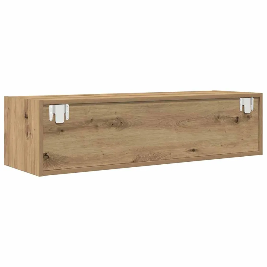 Meuble TV 100 x 31 x 25,5 cm chêne artisanal Bois d'ingénierie - 6