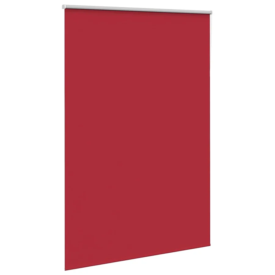 Store enrouleur occultant rouge largeur du tissu 156,6 cm - 3